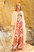 Olivio Kimono Dress - Nude