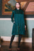 Isabel Maxi Dress -Die en Dye Groenblauw