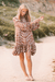 Mini robe Camelia - Safari Fluo