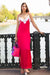 Mamou Satin Dress - Pink
