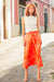 Quinna Skirt - Aura Orange