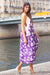 Cara Midi Dress - Desert Purple