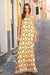 Robe longue Lala - Dina Turquoise