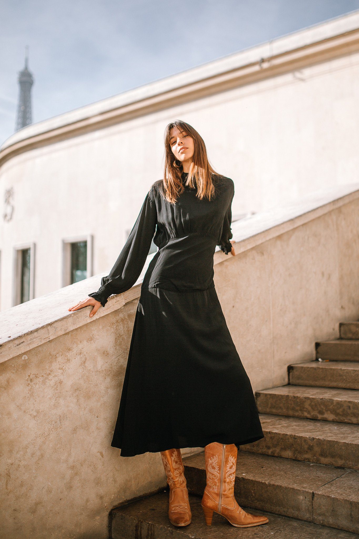 Coralie Maxi Dress - Black